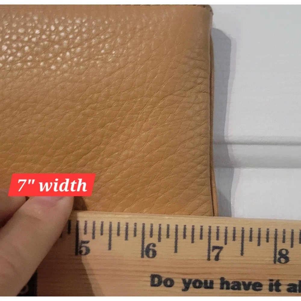 Michael Kors Fulton Mustard Pebbled Leather Wristlet Clutch Gold MK Logo Zip